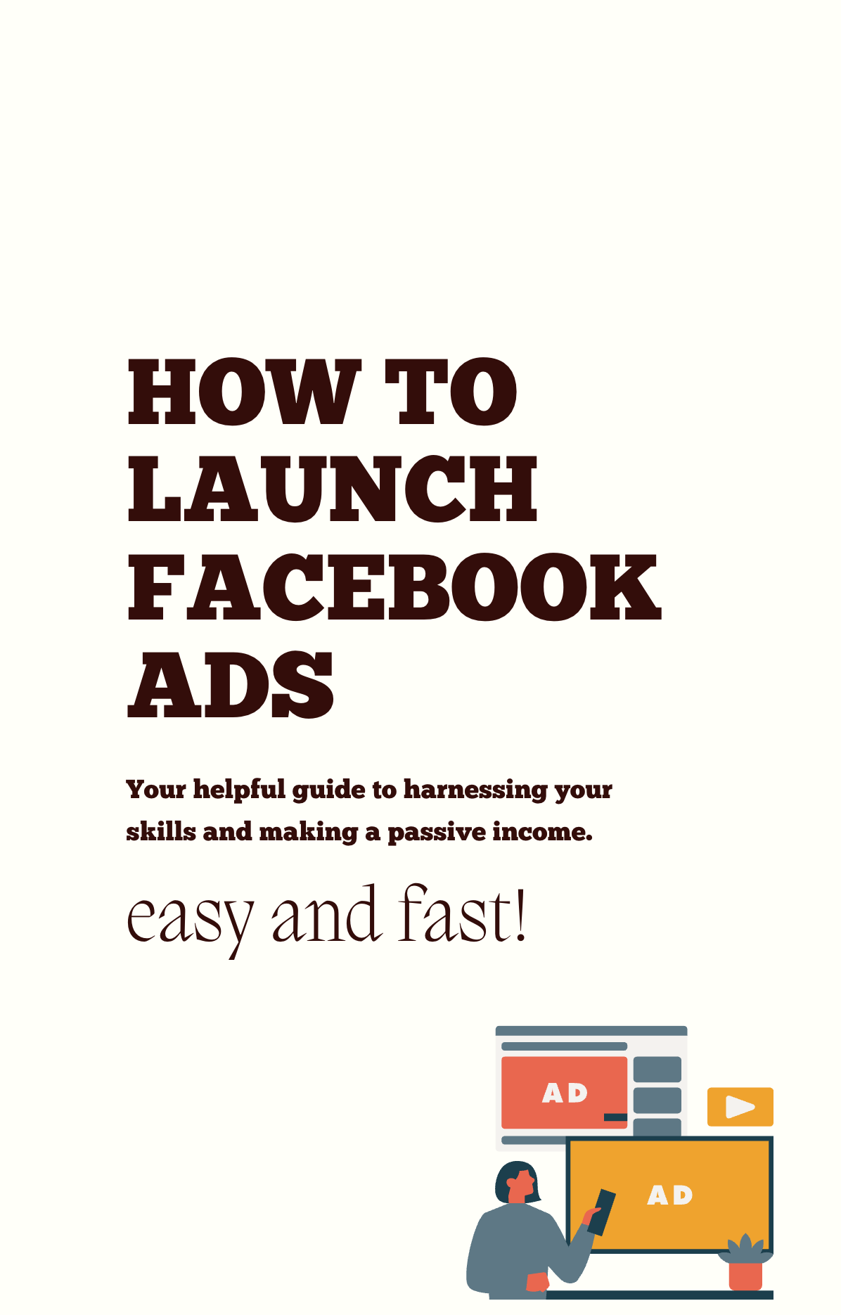 Static digital product example: How to Launch Facebook Ads guide
